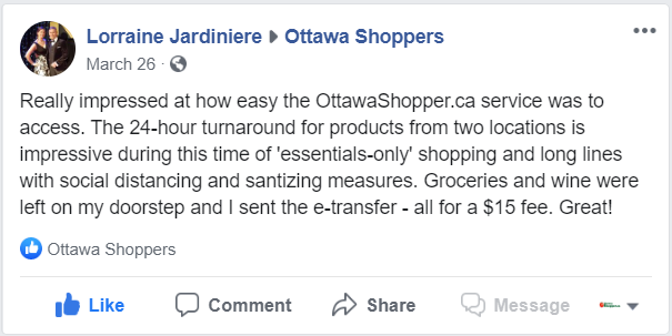 Ottawa Shoppers reviews